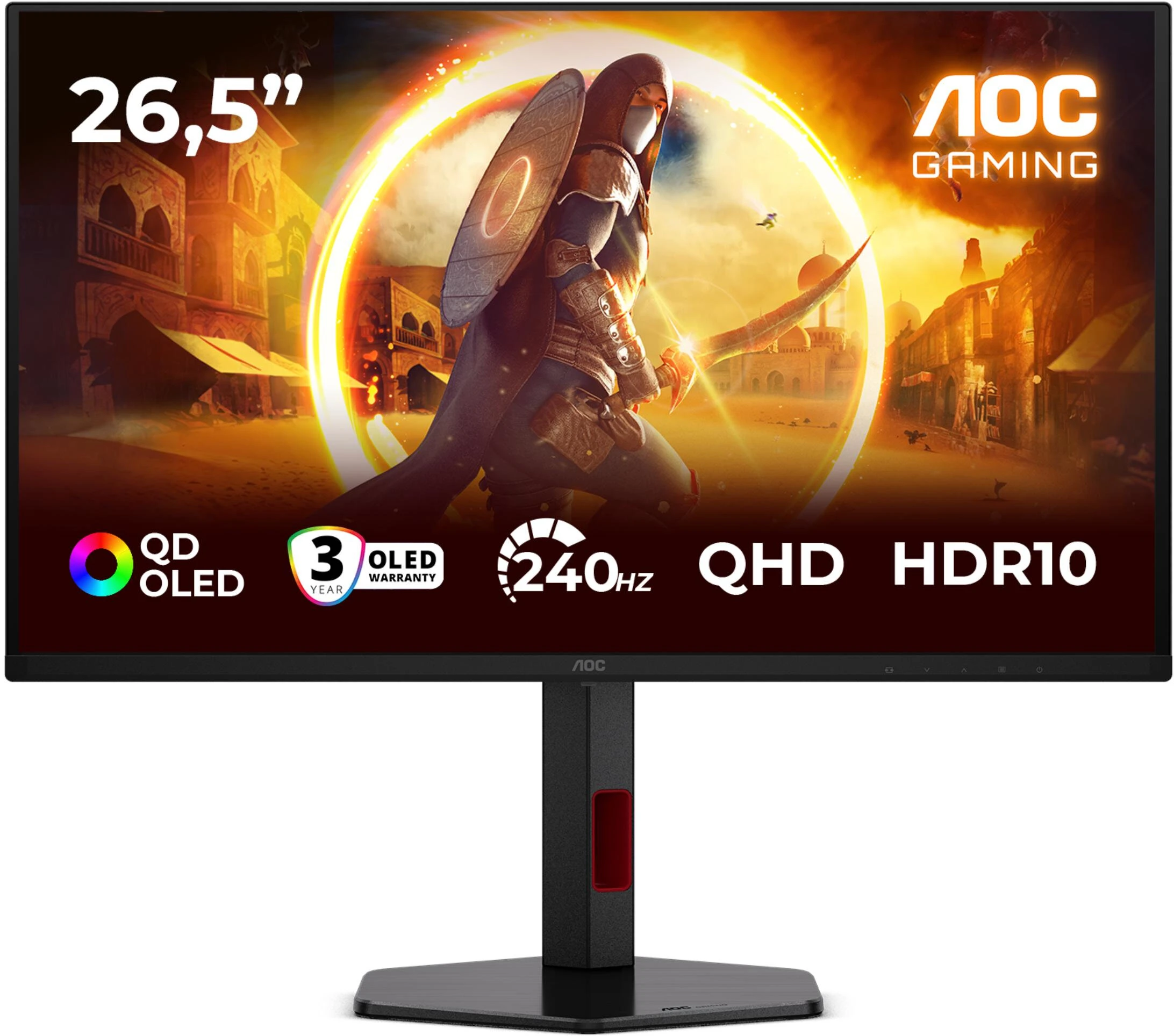 AOC Q27G4ZDR 26.5" 2560x1440px 240Hz 0.03 ms